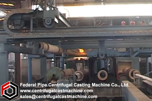 Iron Pipe Centrifugal Casting Machine