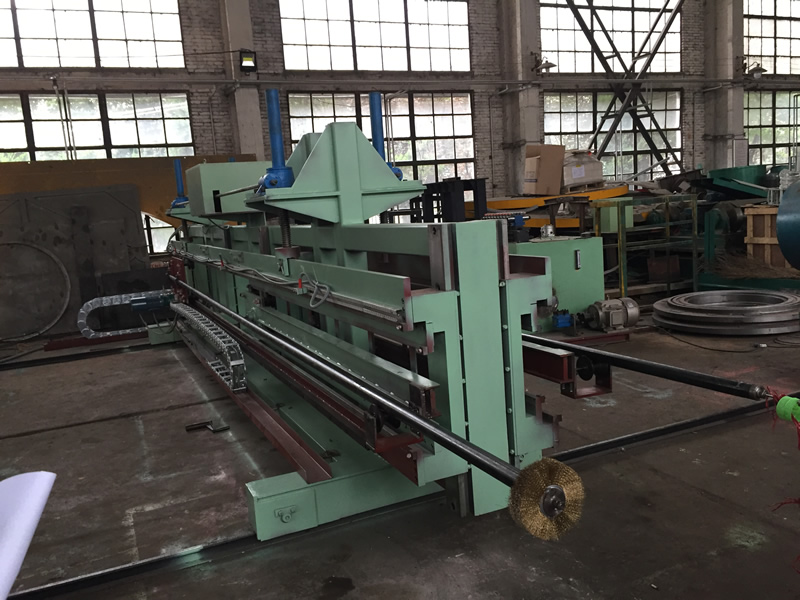 New auxiliary equipment for pipe centrifugal casting machine is ready for shipment.